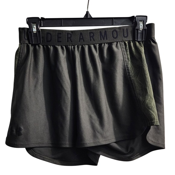 Under Armour Skort Athletic Running‎ Golf Activewear Shorts Olive Green S - Picture 1 of 4
